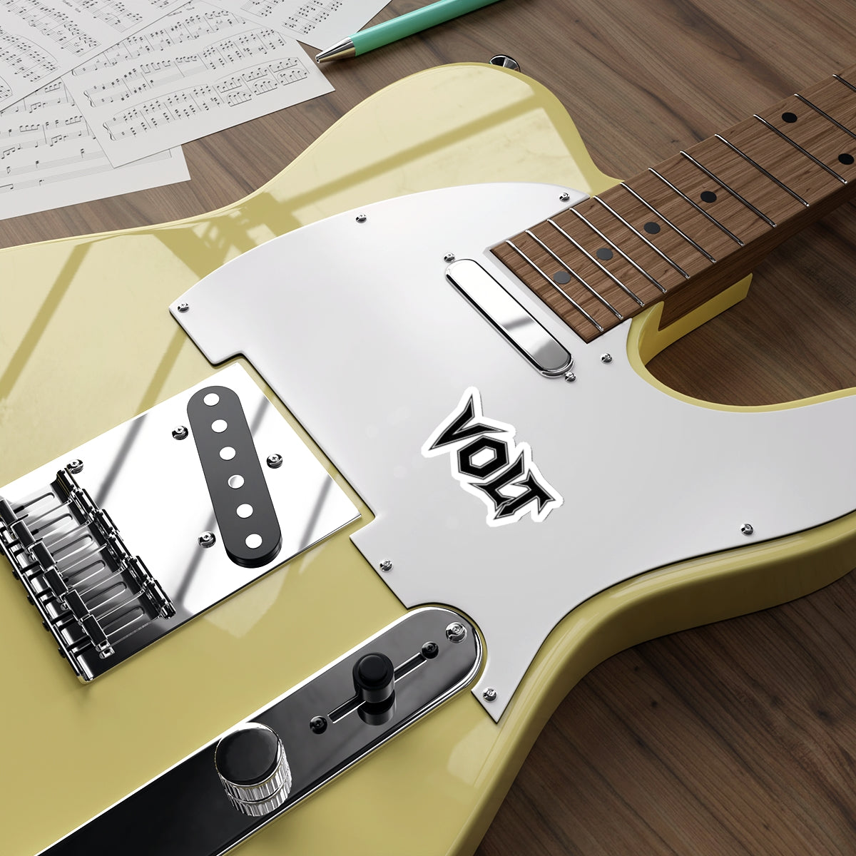 "Volt" Die Cut Sticker