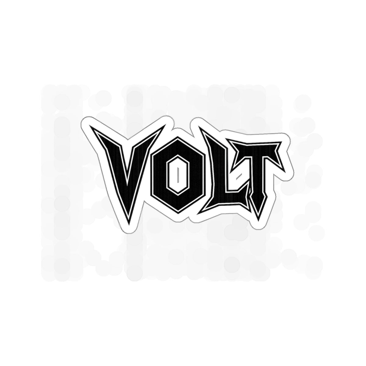 "Volt" Die Cut Sticker