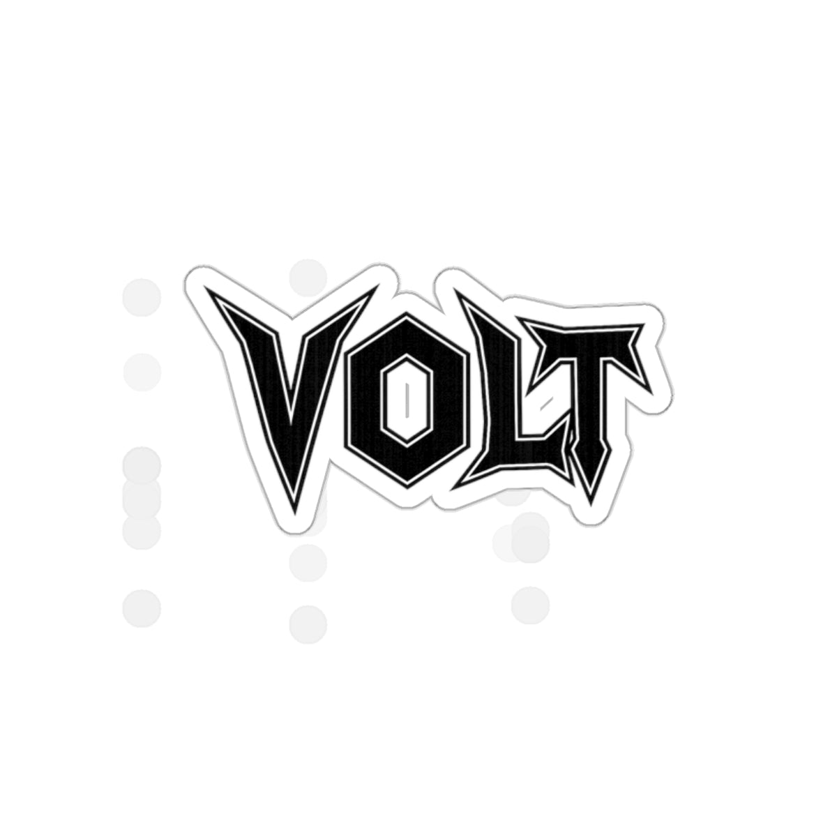 "Volt" Die Cut Sticker