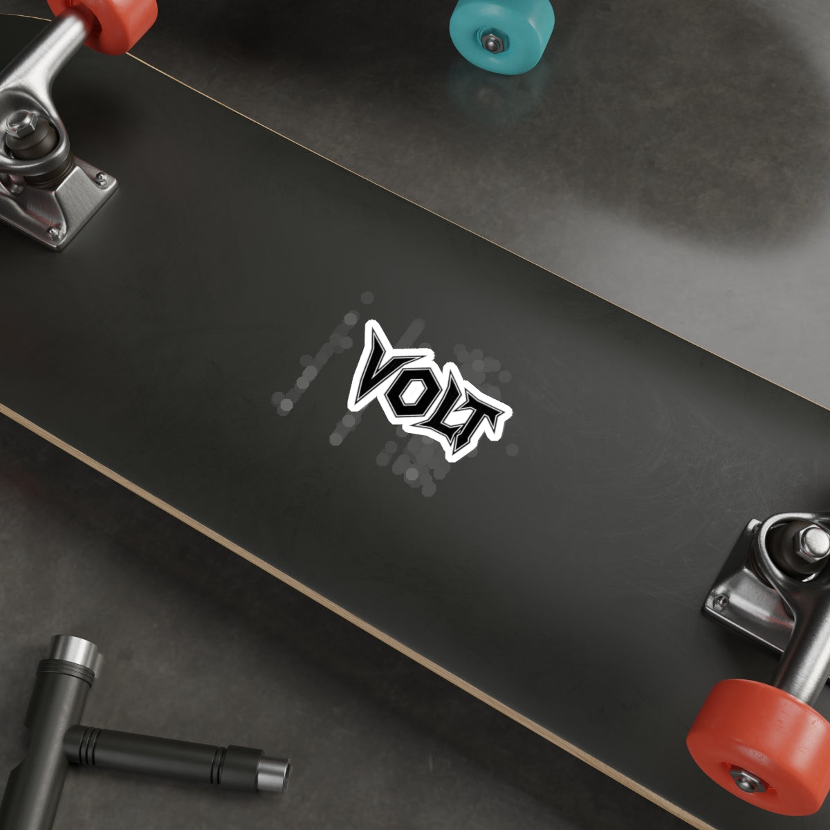 "Volt" Die Cut Sticker
