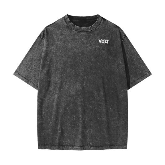 Washed "Volt" Tee